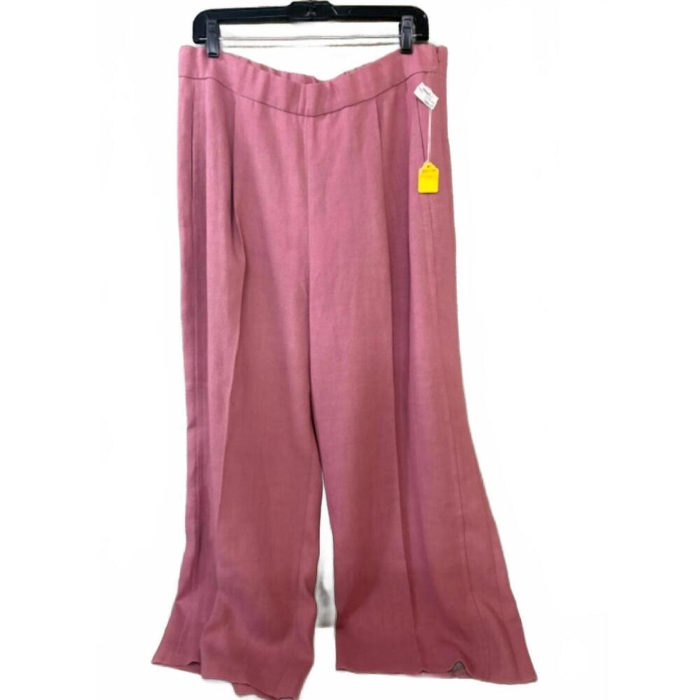 NEW WINGATE women's piper relaxed straight leg pants in pink